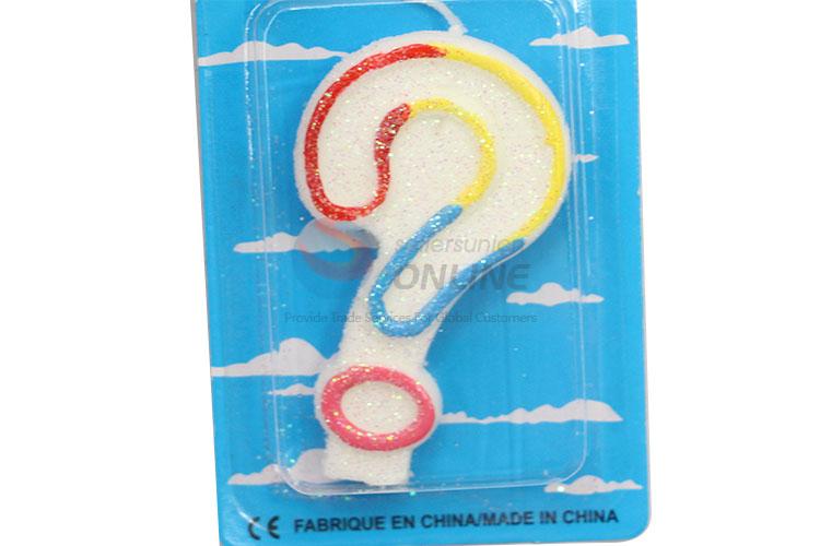 Factory Supply Question Mark Candle for Sale