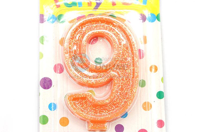 New Arrival Numeral Candle/Number 9 Birthday Candle for Sale