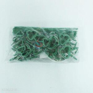 Green cheap 30pcs garden flex ties