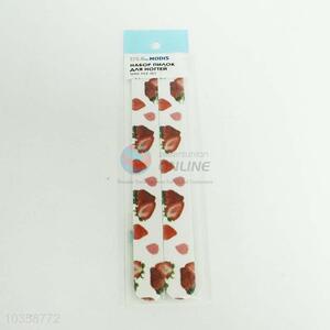 2PC Stawberry Pattern EVA Nail File