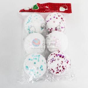 Christmas ball foam printed ball sponge foam ball