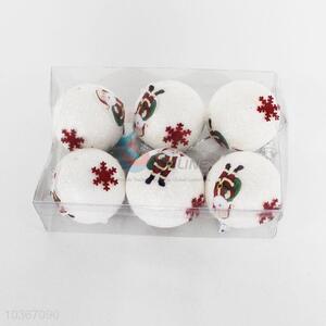 Snowman Pattern Tree Hang Balls Decoration