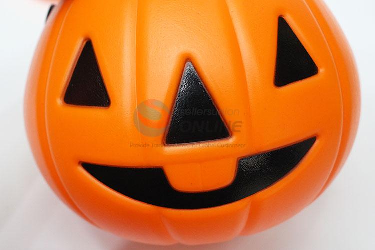 Best Selling Pumpkin Pail Candy Bucket with Cover for Halloween