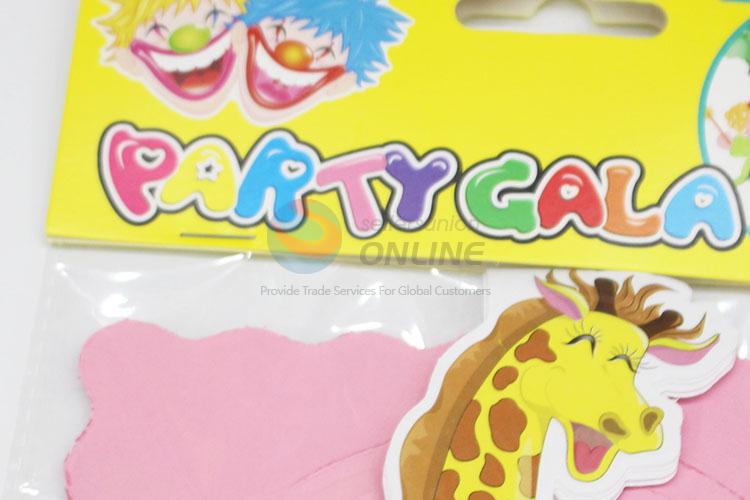 Great cheap new style giraffe pattern party decoration