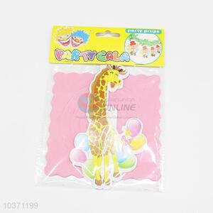 Great cheap new style giraffe pattern party decoration