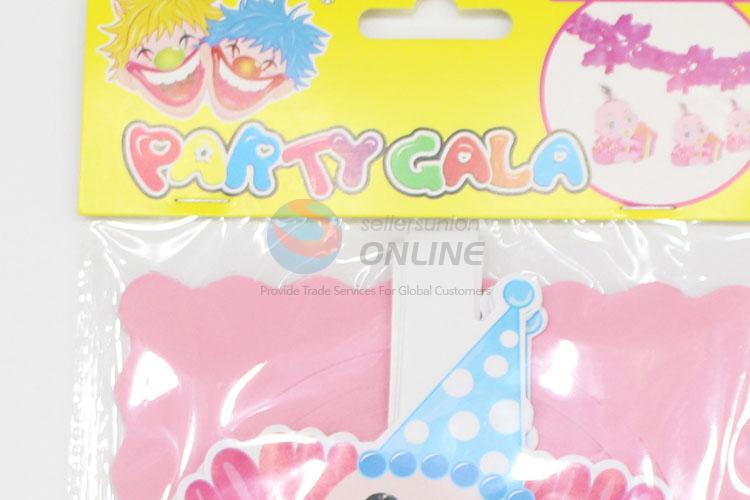 New style popular cute clown pattern party decoration