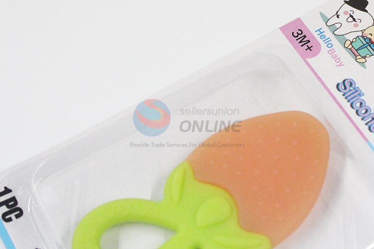 New Baby Teether Silicone Fruit Shape Baby Toys Baby Dental Care Toothbrush Training Silicone Baby Teether