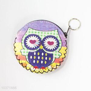 Hot-selling popular owl pattern pu coin purse