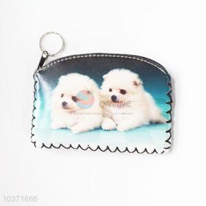 High sales low price dog pattern pu coin purse