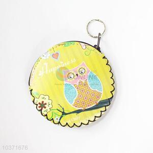 Cute daily use owl pattern pu coin purse