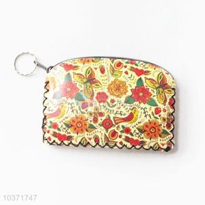 Normal best flower&butterfly pattern coin purse