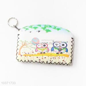 Useful high sales owl pattern coin purse