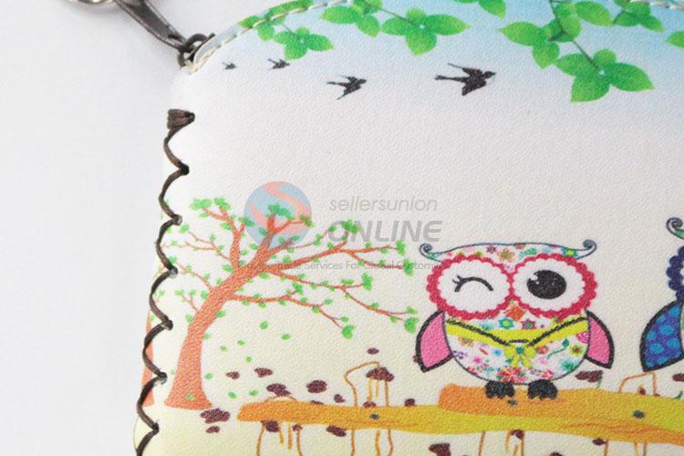 Useful high sales owl pattern coin purse