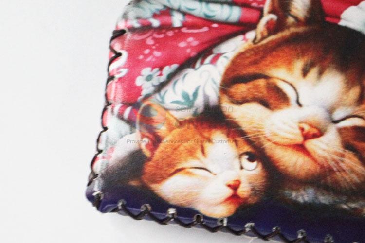 Popular new style cat pattern coin purse