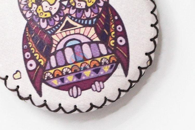 Best fashion owl pattern round coin purse