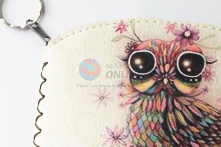 Best low price colorful owl pattern coin purse