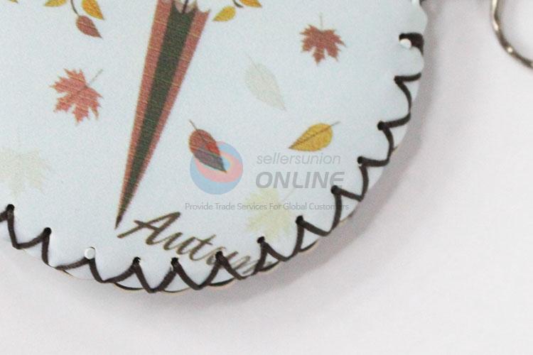 Fashionable owl pattern round coin purse