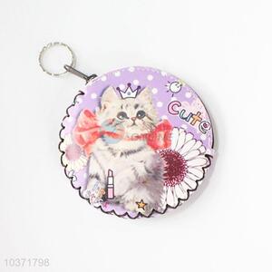 Best sales cheap cat pattern round coin purse