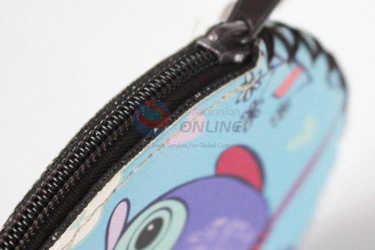 Low price cool owl pattern round coin purse