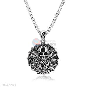 Skull Pendant Punk Zinc Alloy jewellery Necklace