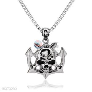 Skull Pendant Punk Zinc Alloy jewellery Necklace