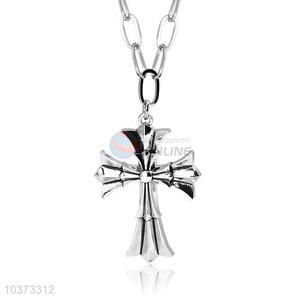 Cross Pendant Punk Zinc Alloy jewellery Necklace