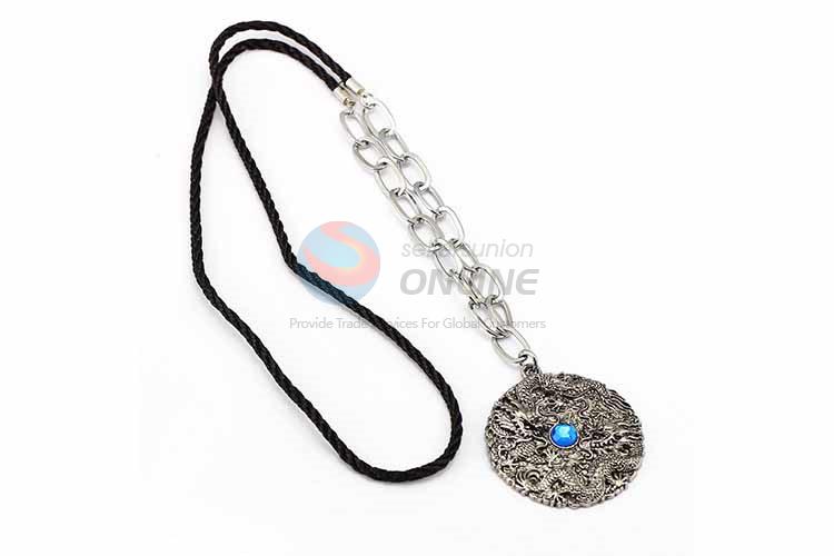 Badge Pendant Punk Zinc Alloy jewellery Necklace