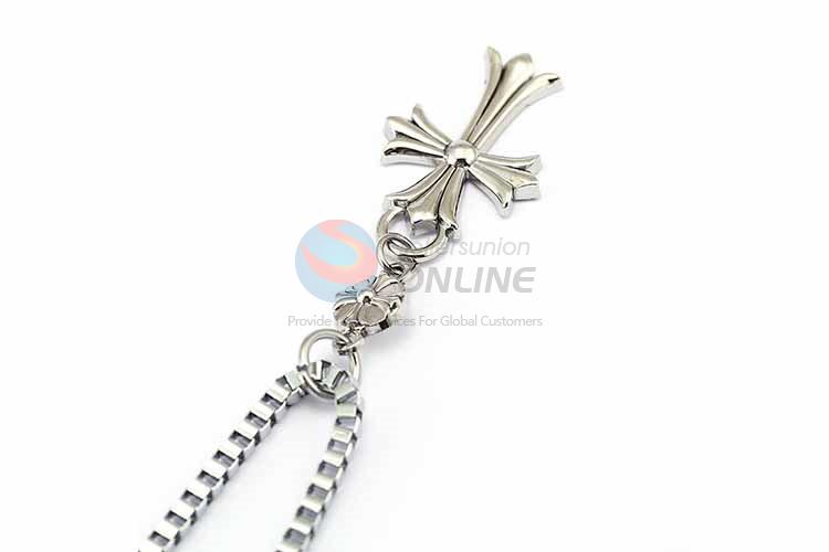 Cross Pendant Punk Zinc Alloy jewellery Necklace