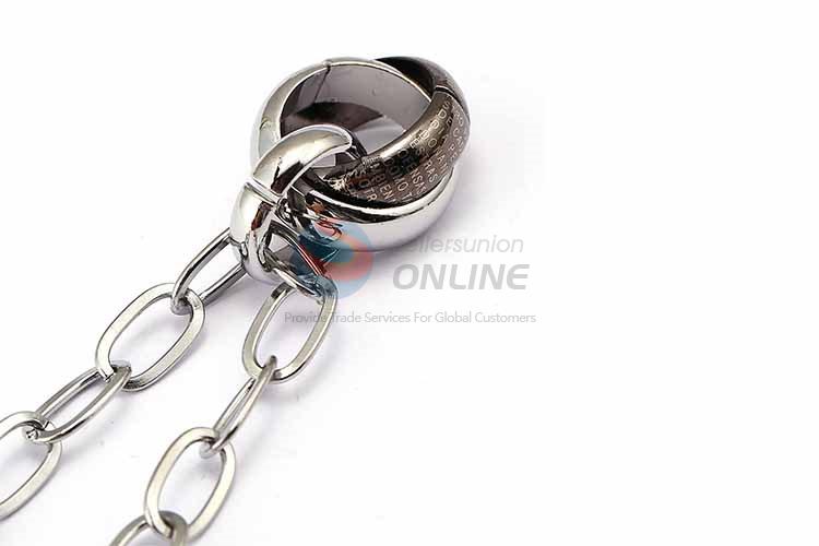 Ring Pendant Punk Zinc Alloy jewellery Necklace