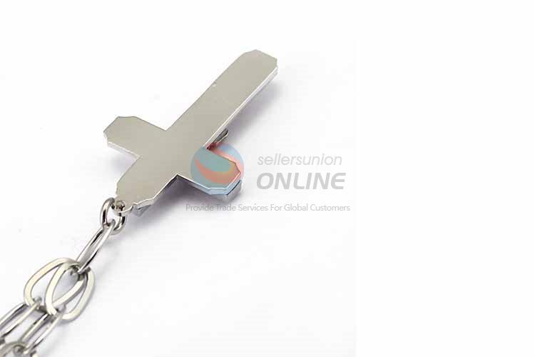 Cross Pendant Punk Zinc Alloy jewellery Necklace