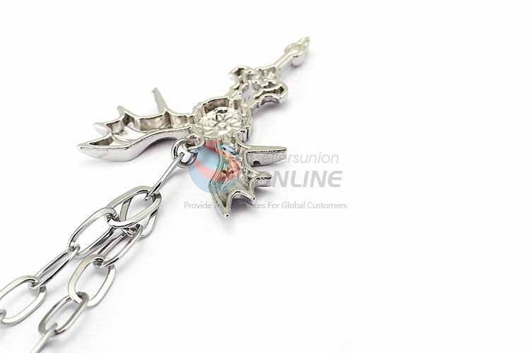 Wing Pendant Punk Zinc Alloy jewellery Necklace