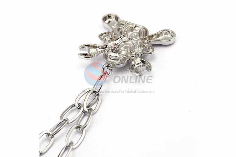 Skull Pendant Punk Zinc Alloy Jewellery Necklace