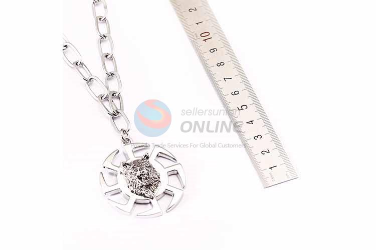 Sun Pendant Punk Zinc Alloy Jewellery Necklace