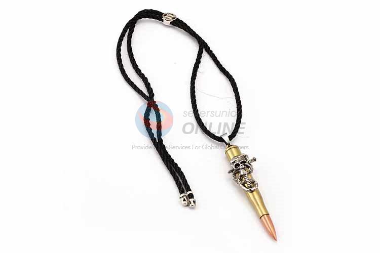 Bullet Shaped Punk Zinc Alloy Jewellery Necklace