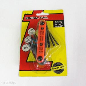 Funny hex key ring set