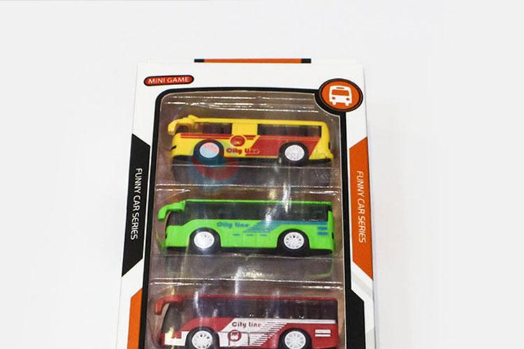 Reasonable Price Children 4pcs Bus model toys