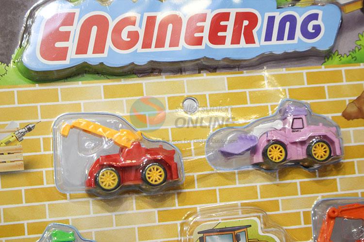 Wholesale Cheap 4pcs Engineer Car Series Model Toys for Kids