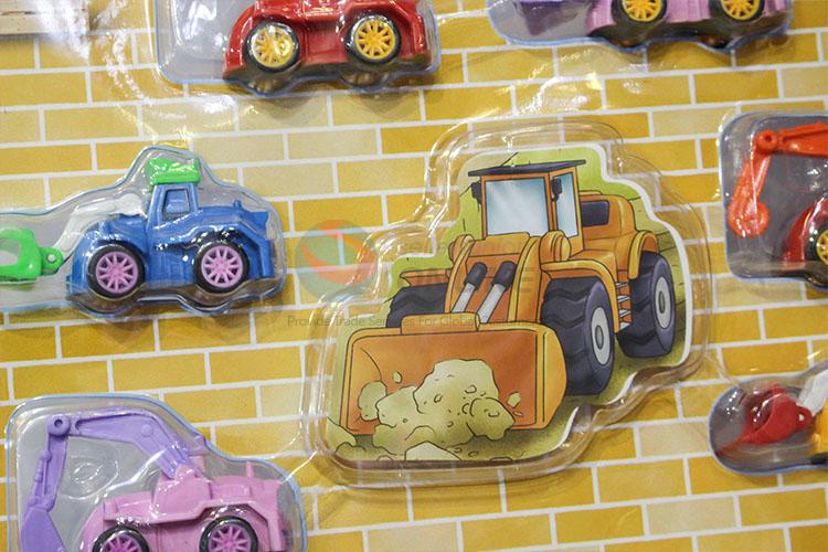 Wholesale Cheap 4pcs Engineer Car Series Model Toys for Kids