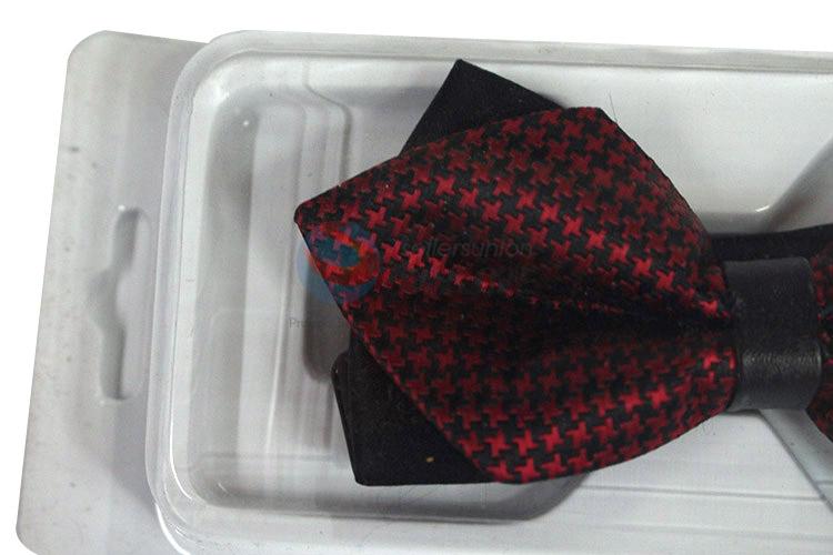 Factory supply delicate printed bow tie for men