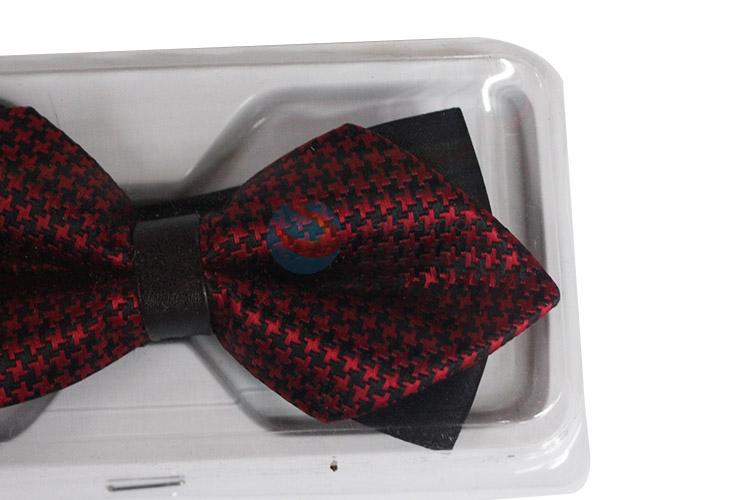 Factory supply delicate printed bow tie for men