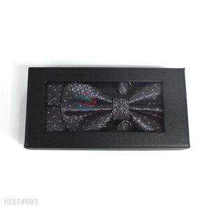 Factory promotional price printed bow tie for men