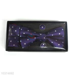 Customized cheap newest printed bow tie for men