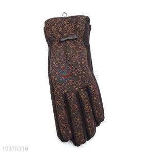 Recent design popular women winter warm gloves outdoor gloves