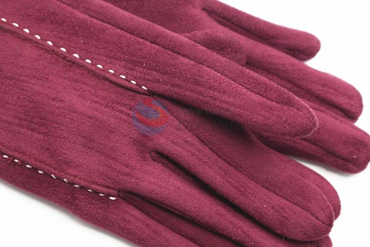 Competitive price women winter warm gloves outdoor gloves