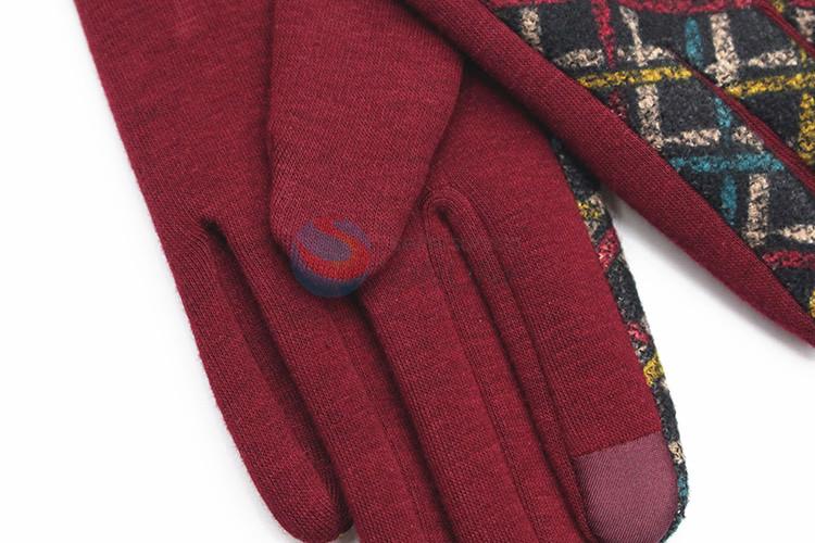 Direct factory women winter warm gloves outdoor gloves