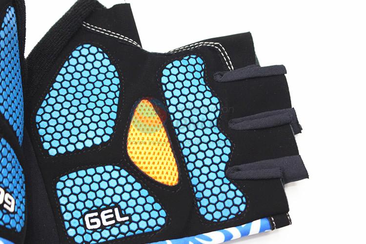 Cheap promotional non-slip men motorcycle half-finger gloves