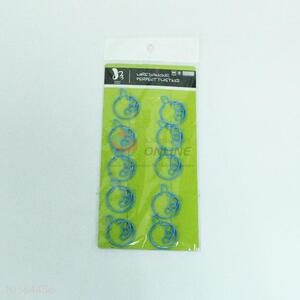 Round metal clip for paper photo clip