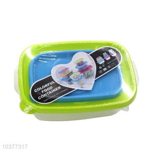 Cheap high quality plastic storage box preservation box 3pcs