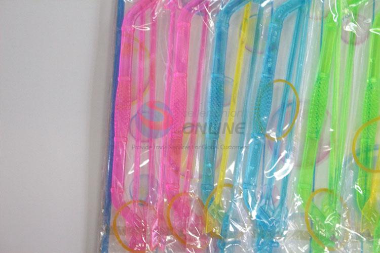 Funny colorful plastic bow and arrow