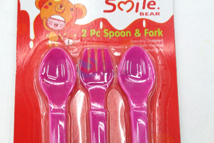 Factory price baby fork&spoon set